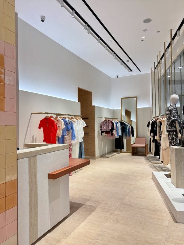 sandro opens in greenbelt interiors